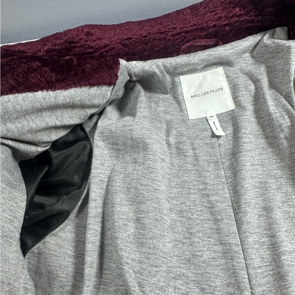 Avec Les Filles Faux Fur Moto Jacket XS - Picture 11 of 11